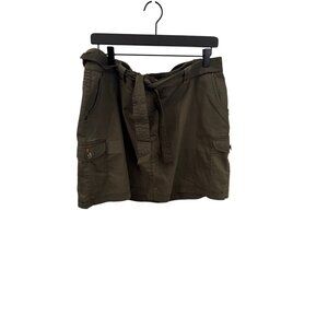 Nike Dri-fit women's olive green golf skirt size 14